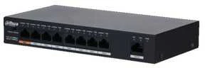Šakotuvas SWITCH POE PFS3009-8ET1GT-96-V2 8 PRIEVADŲ DAHUA