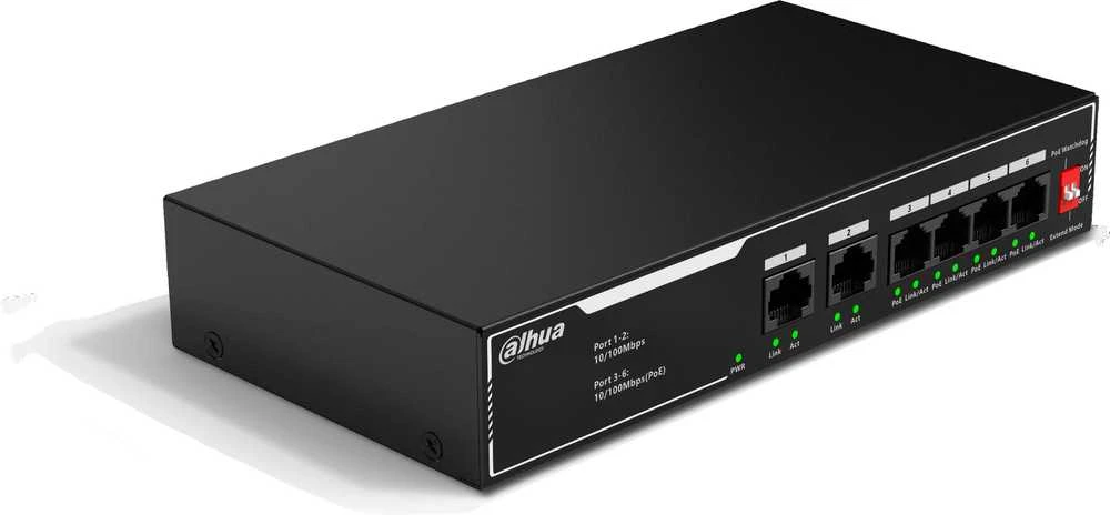 Šakotuvas JUNGIKLIS DAHUA SF1006LP