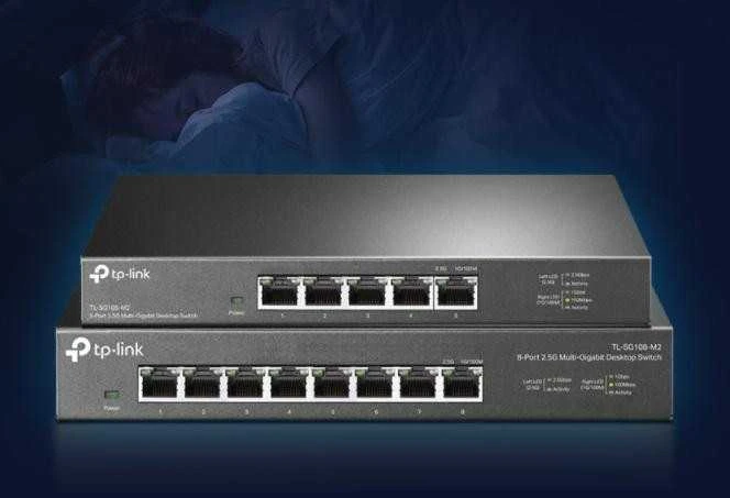 Šakotuvas TP-LINK | 5 prievadų 2.5G darbalaukio jungiklis | TL-SG105-M2 | Nevaldomas | Darbalaukis | Maitinimo tipas Išorinis