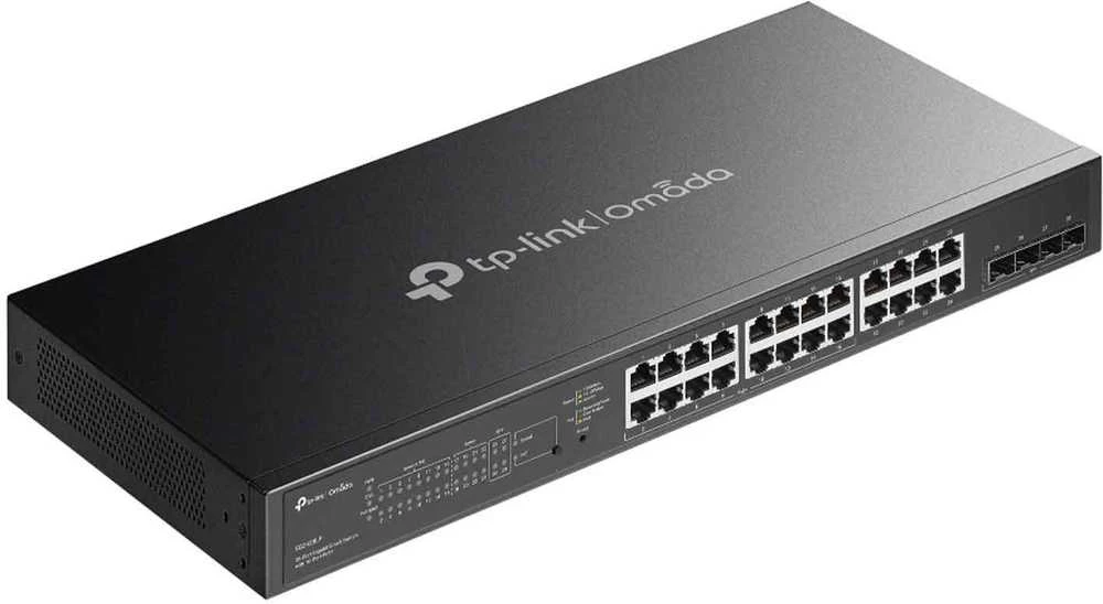 Šakotuvas TP-Link Omada 28 prievadų gigabito išmanusis komutatorius su 16 prievadų PoE+