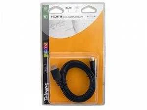 Kabelis HDMI 2.0 Televes ref. 494501 1,5m 4K