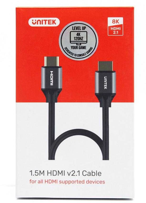 UNITEK C137w Unitek kabelis HDMI 2.1 8K UHD 120Hz 1.5M C137W