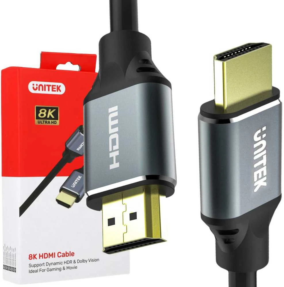 UNITEK C137w Unitek kabelis HDMI 2.1 8K UHD 120Hz 1.5M C137W