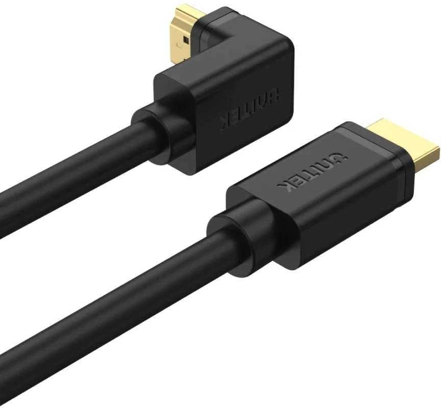 Unitek HDMI 3.0m 90° kampas