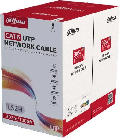 Dahua Technology PFM923I-6UN-C tinklo kabelis 305 m Cat6 U/UTP (UTP)