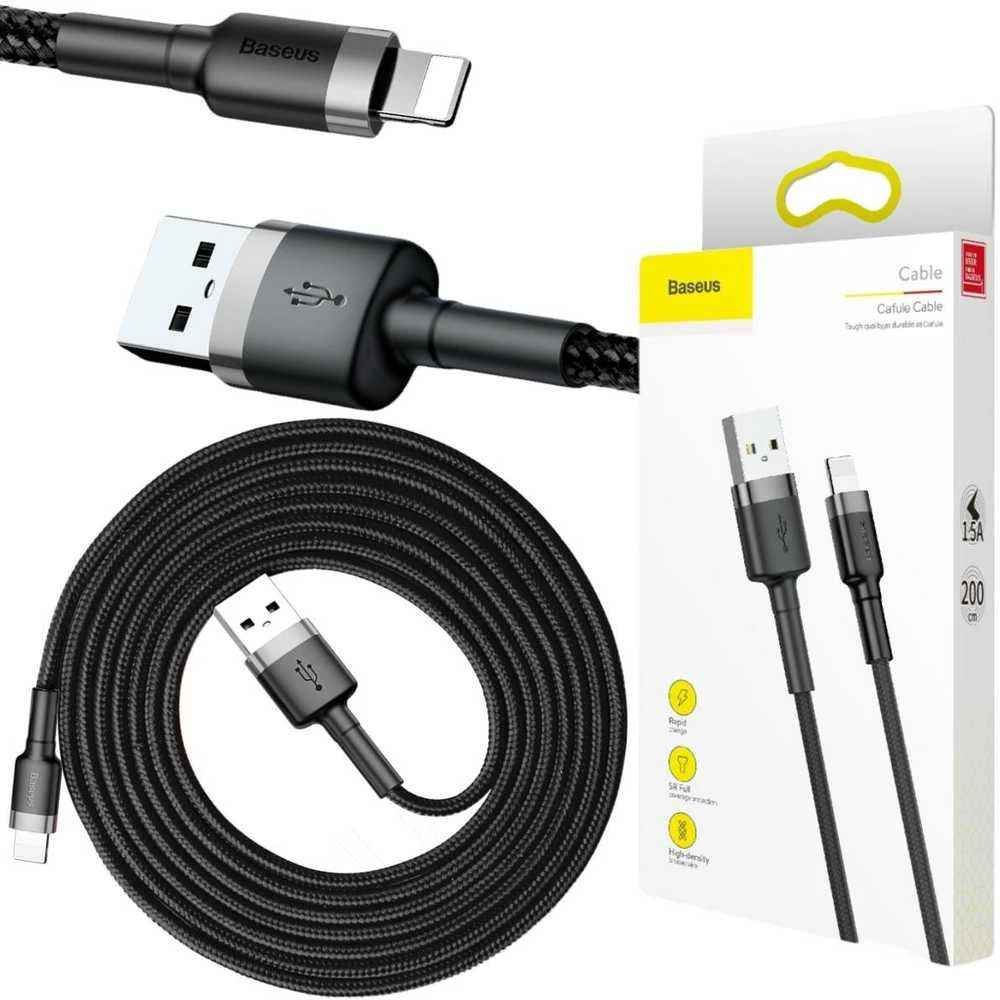 BASEUS CALKLF-CG1 USB A - Žaibas laidas, 2m