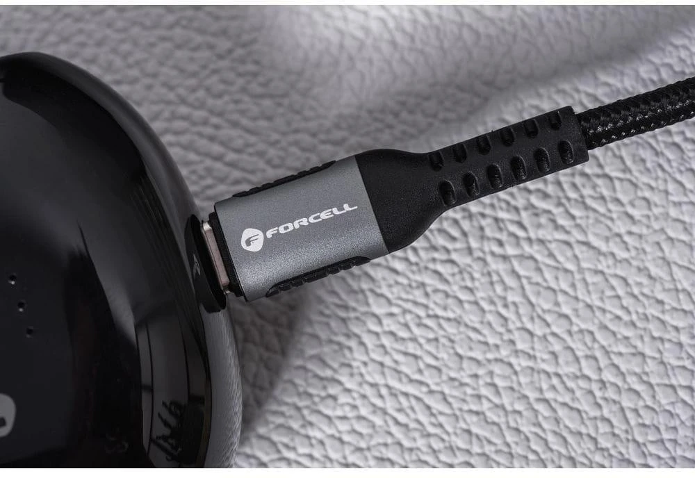 USB C į USB C laidas Forcell F-Energy QC4.0 PD 5A 240W Cafule 3 m C263 juodas