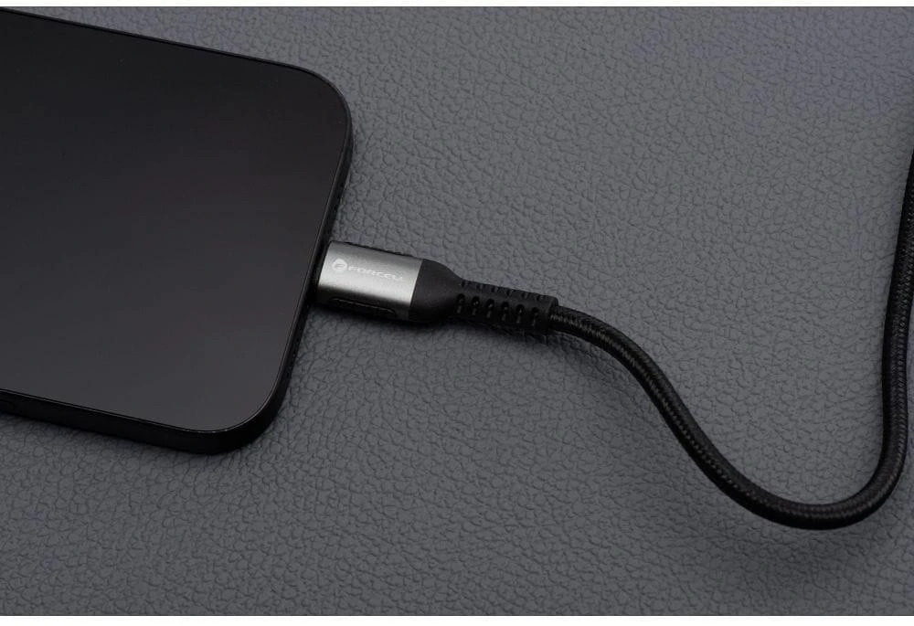 USB C į USB C laidas Forcell F-Energy QC4.0 PD 5A 240W Cafule 3 m C263 juodas