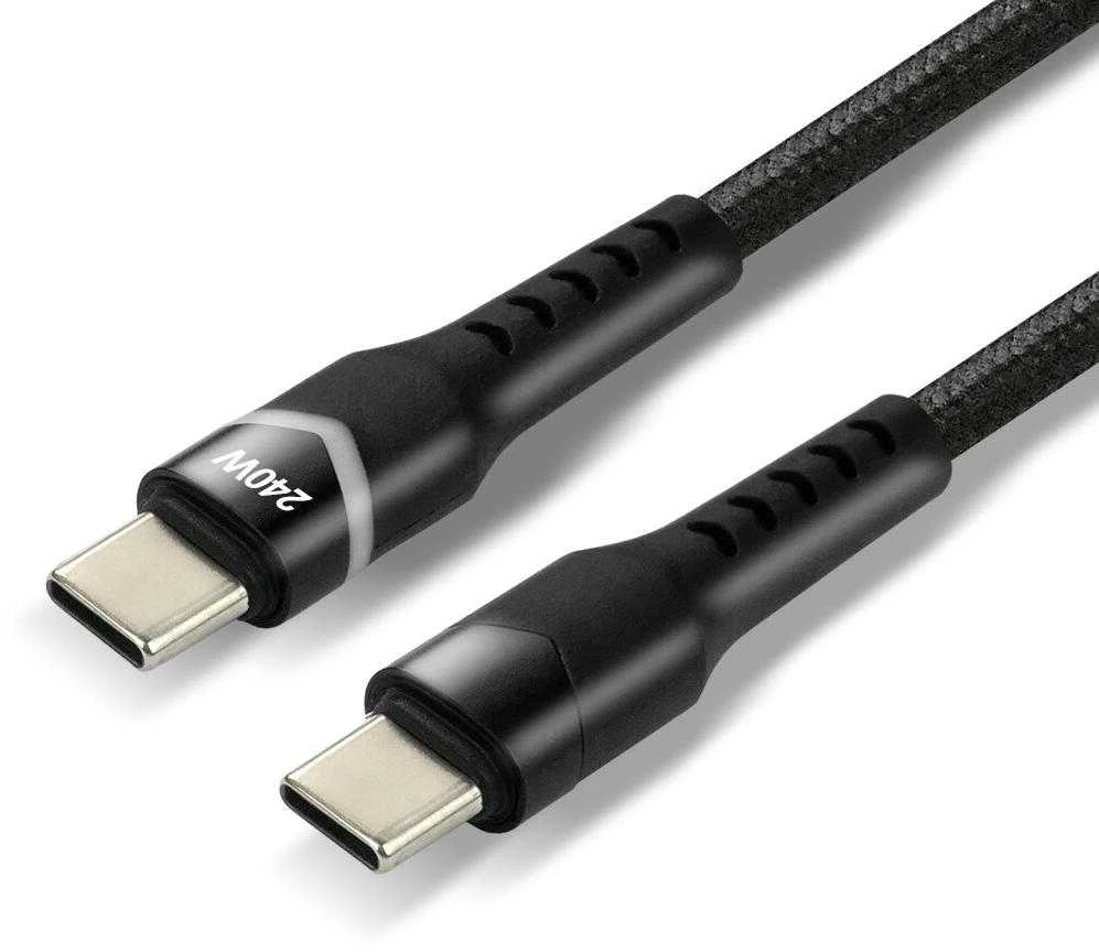 USB-C į USB-C galingas įkrovimo laidas 240W