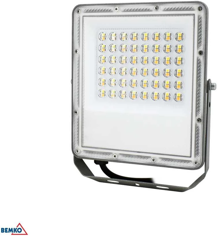 Kafler 100W LED prožektorius KASTEL, juodas, 4000K, IP65