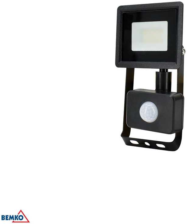 Bemko Kafler LED SMD prožektorius KASTEL 10W 4000K 800LM IP65 juodas piro