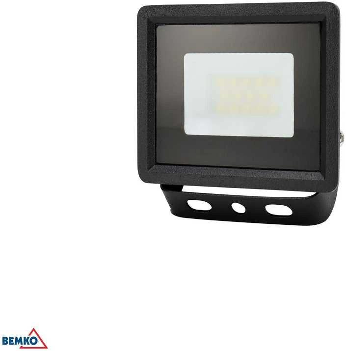 Kafler 10W LED prožektorius KASTEL, juodas, 4000K, IP65, 110°