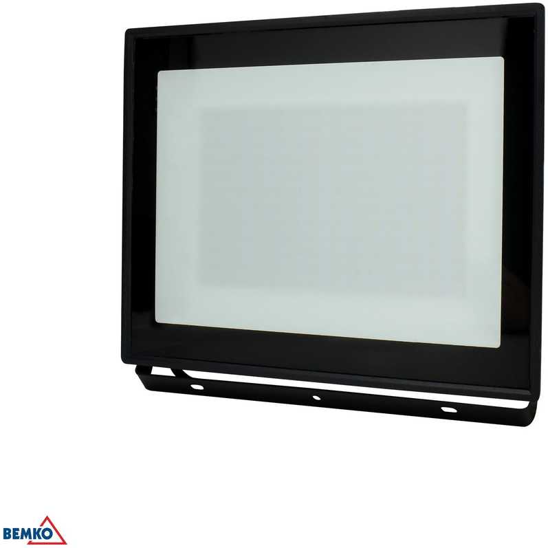 Kafler 150W LED prožektorius KASTEL, juodas, 6500K, IP65