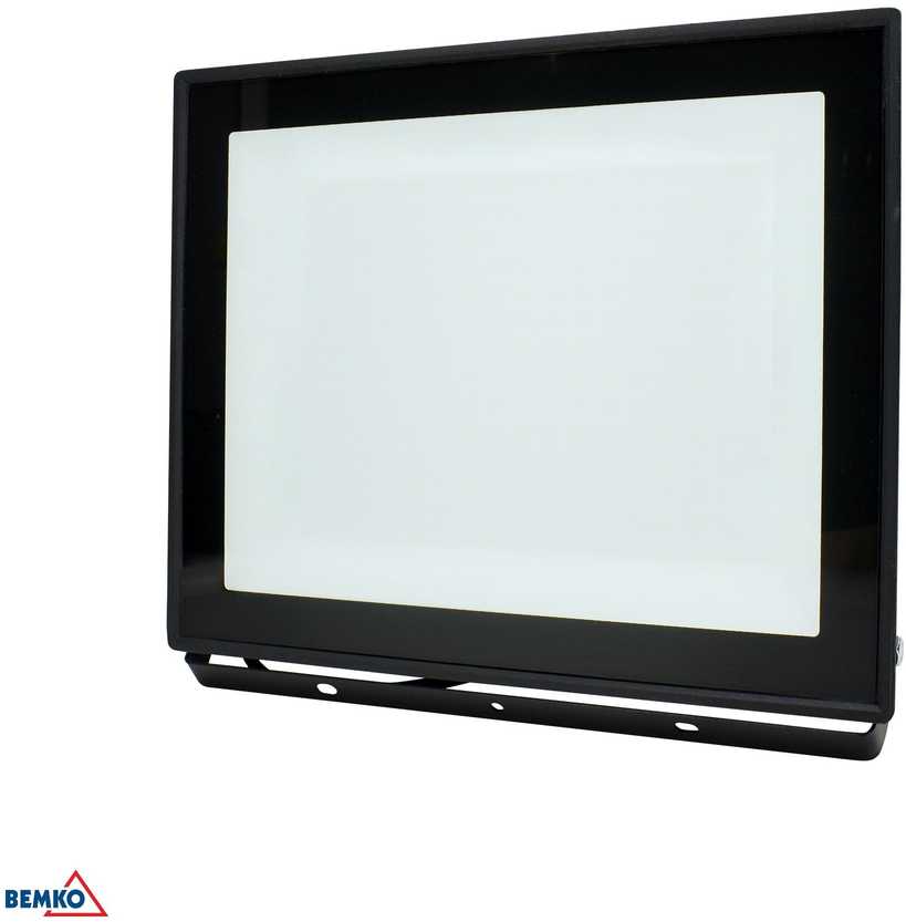 Kafler 200W LED prožektorius KASTEL, juodas, 6500K, IP65