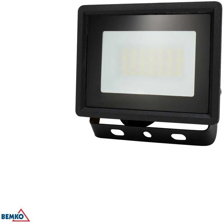Kafler 20W LED prožektorius KASTEL, juodas, 4000K, IP65, 110°