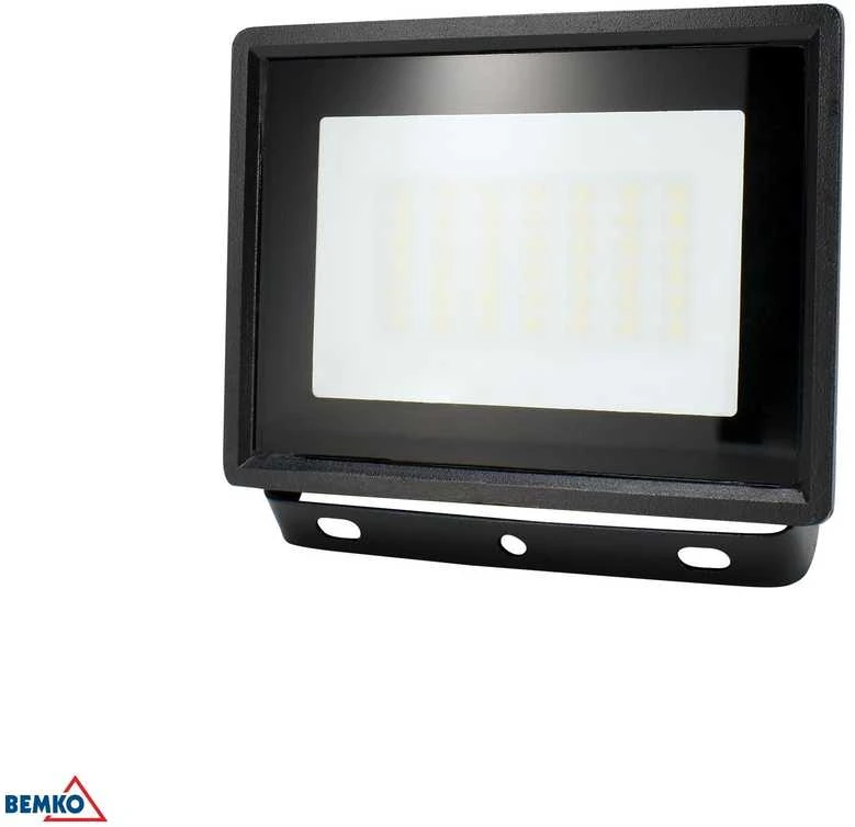 Kafler 30W LED prožektorius KASTEL, juodas, 4000K, IP65, 110°
