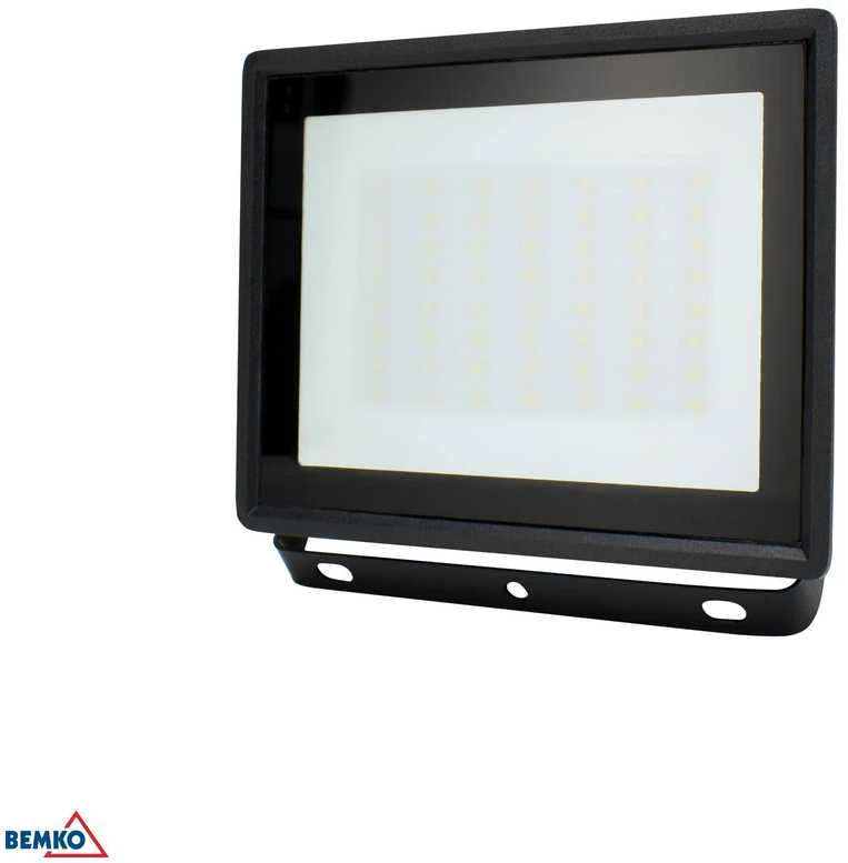 Kafler 50W LED prožektorius KASTEL, juodas, 4000K, IP65, 110°