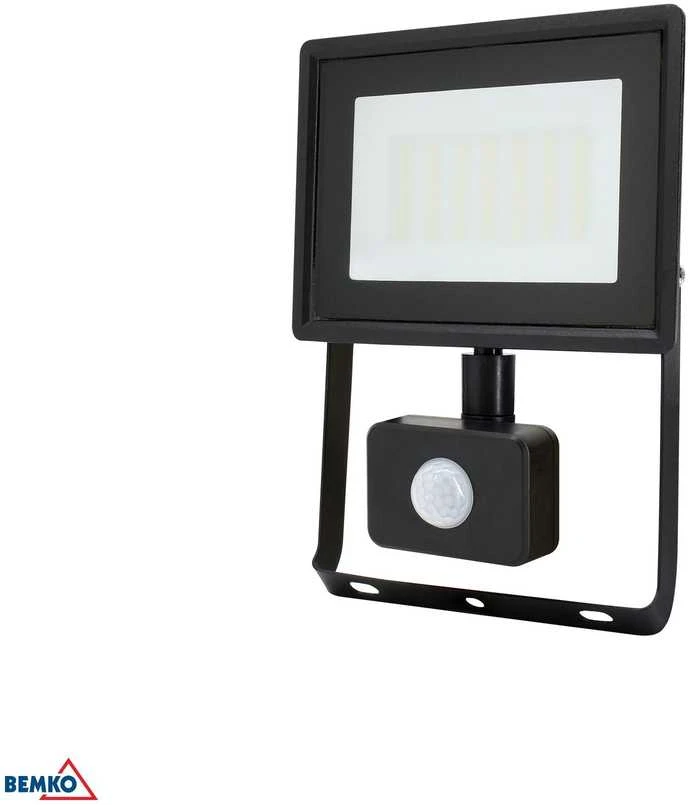 Kafler 50W LED prožektorius KASTEL, juodas, 4000K, IP65, 110°