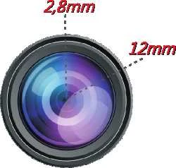 AHD vaizdo stebėjimo kamera Dahua HAC-HDW2501T-ZA-27135-S2, Zoom, 5MP, 2,7-13,5mm