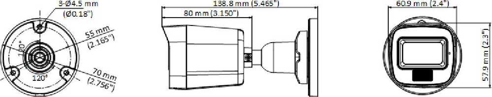 Hikvision DS-2CE16K0T-LPFS Kulka (forma) CCTV stebėjimo kamera Lauke 2960 x 1665 pikseliai Lubos / siena