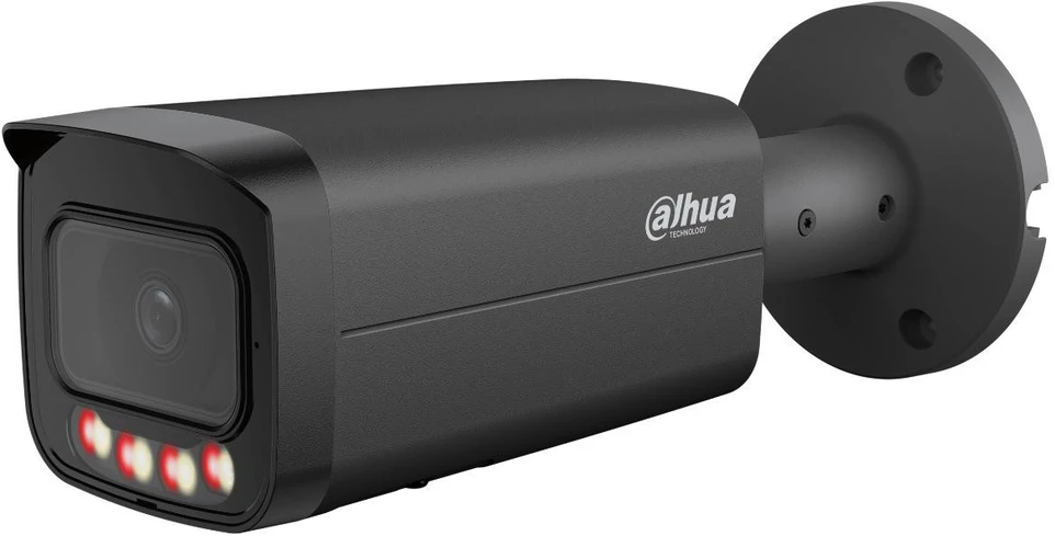 IP KAMERA IPC-HFW21249T-AS-IL-0280B-Juodas WizSense išmanioji dviguba šviesa - 12 Mpx 4.5K UHD 2.8 mm DAHUA