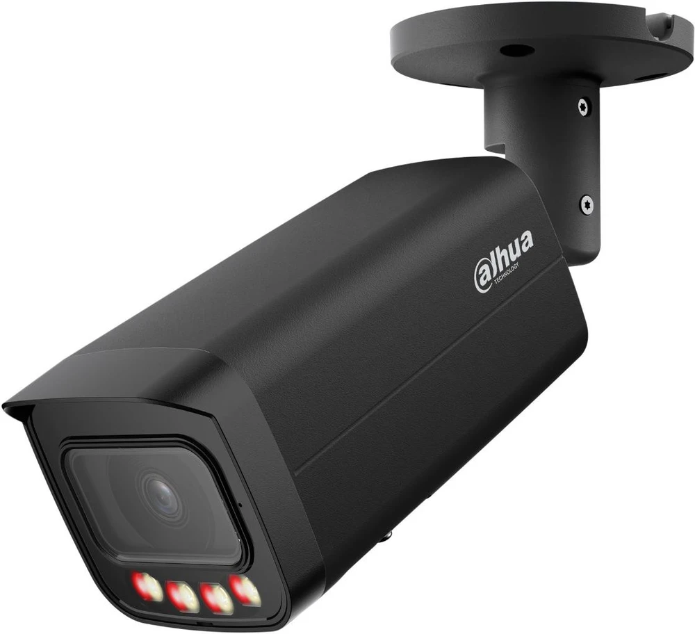 IP KAMERA IPC-HFW21249T-AS-IL-0280B-Juodas WizSense išmanioji dviguba šviesa - 12 Mpx 4.5K UHD 2.8 mm DAHUA