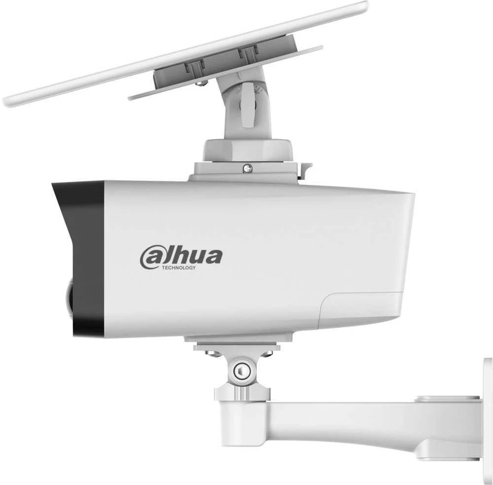 SAULĖS IP KAMERA, LAUKO SU PIR DETEKTORIUMI IPC-HFW2441DG-4G-SP-B-0360B-MAX 4G/LTE Smart Dual Light - 4 Mpx 3.6 mm DAHUA