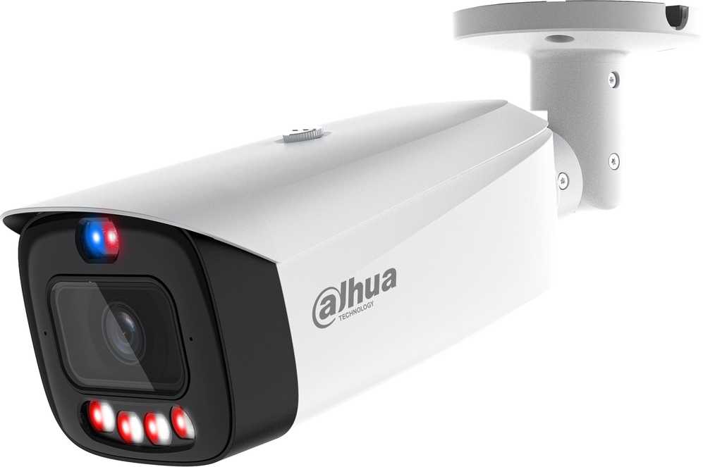 „Dahua Technology Co“ IP kamera HFW3849T1-AS-PV-PRO. 8MP spalvota. LED apšvietimas iki 50m. 3.6mm, PoE, IP67, SMD4