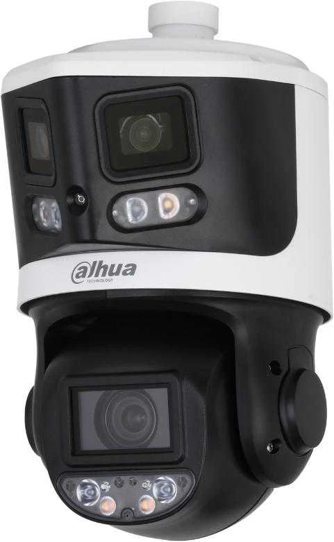 Dahua Technology Co IP valdoma dviguba kamera AI 4MP+8MP STARLIGHT, 10x, IR 30/70m, IP66, WDR, H.265, SMD4