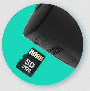 Ezviz Kamera su 4G LTE, 3MP, su SIM kortelės lizdu, belaidė, 3MP, USB C, MicroSD iki 512GB