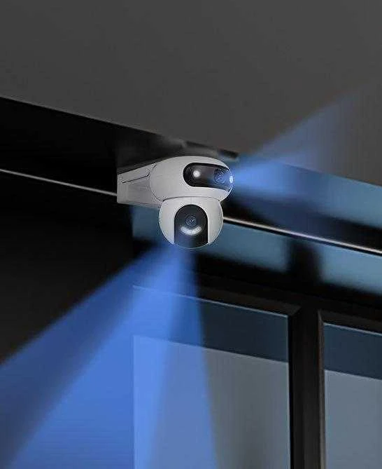 EZVIZ CS-H90 valdoma lauko kamera (4MP+4MP, 2.8mm/6mm, spalvotas naktinis matymas, IP65)