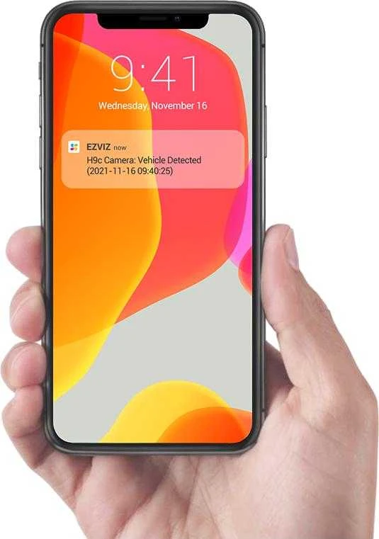 EZVIZ CS-H9C lauko valdoma ir kryptinė kamera (5 MP + 5 MP, dviejų lęšių)
