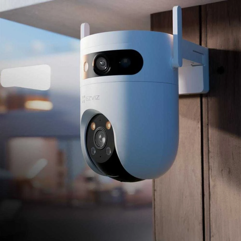 EZVIZ CS-H9C lauko valdoma ir kryptinė kamera (5 MP + 5 MP, dviejų lęšių)