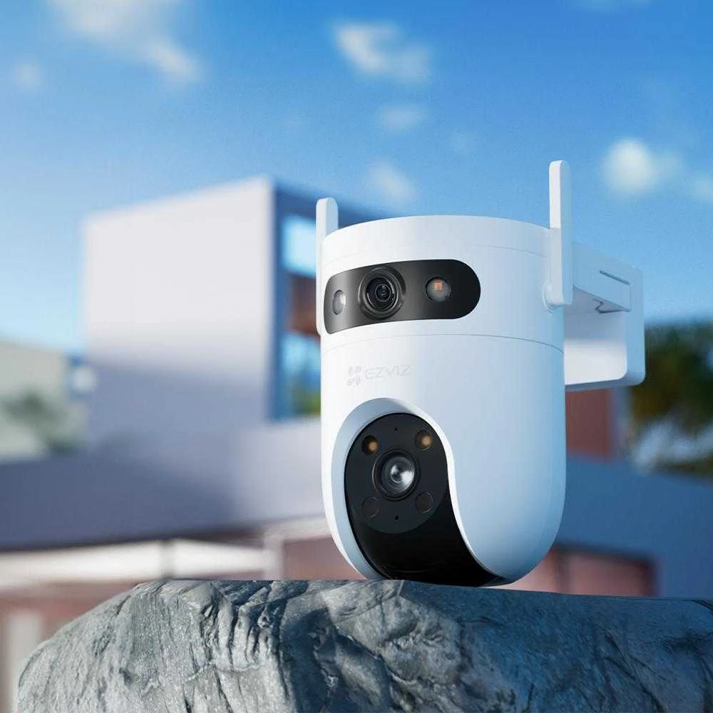 EZVIZ CS-H9C lauko valdoma ir kryptinė kamera (5 MP + 5 MP, dviejų lęšių)