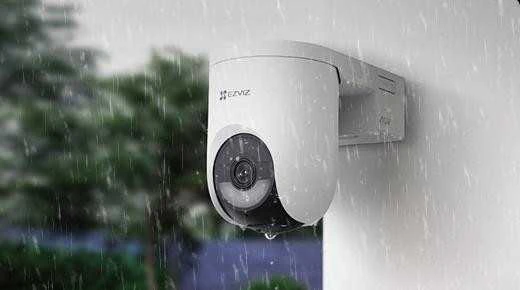 EZVIZ CS-HB8c lauko akumuliatorinė valdoma kamera su saulės panelės komplektu (Type-C, 4 MP, 4 mm)