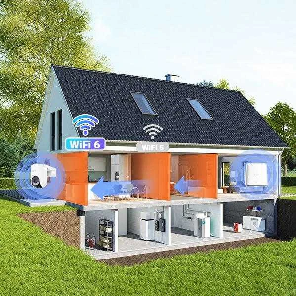 EZVIZ CS-HB8c lauko akumuliatorinė valdoma kamera (Type-C, 4MP, 4mm)