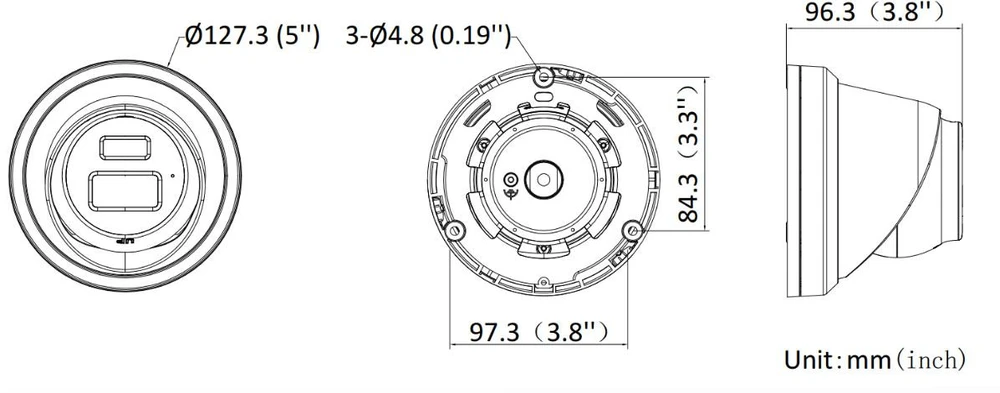 HIKVISION DS-2CD23126G3-IS2UY/SL(2.8mm)(eF) fotoaparatas