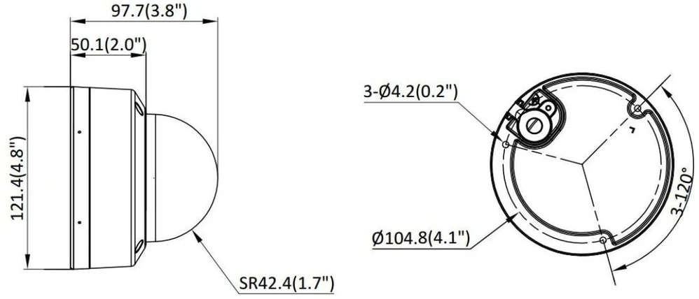 Hikvision IP kamera DS-2CD1141G2-LIU 2.8mm PL