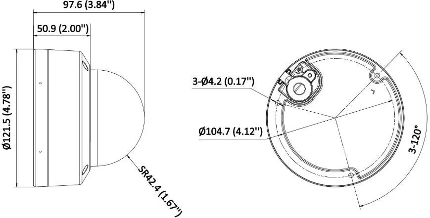 Kamera IP Hikvision DS-2CD1147G3-LIU(2.8mm)