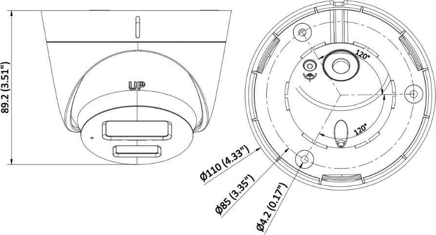 HIKVISION IP KAMERA DS-2CD1341G2-LIU 2.8MM EN