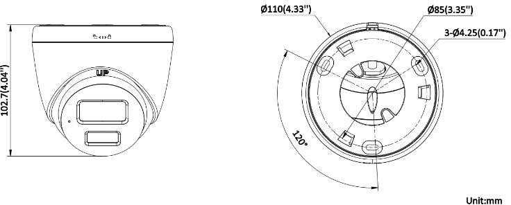 Hikvision DS-2CD1383G2-LIUF/SL 2.8 mm