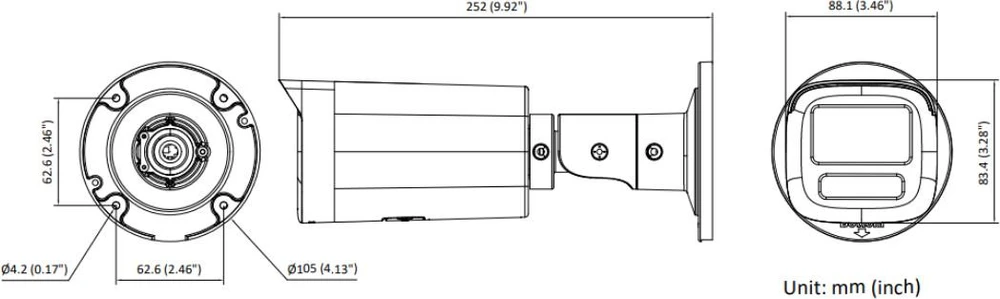 DS-2CD1663G2-LIZU(2.8-12mm)PL Kamera IP tubowa 6Mpx Hikvision