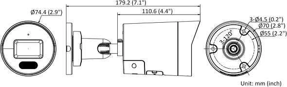 Hikvision DS-2CD2067G2H-LIU/SL(2.8mm)(eF) Kamera IP