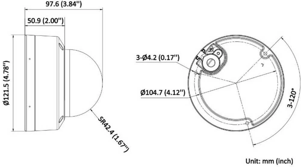DS-2CD2183G2-LIS2U(2.8mm)(Juodas) Kamera IP kopułkowa 8Mpx Hikvision