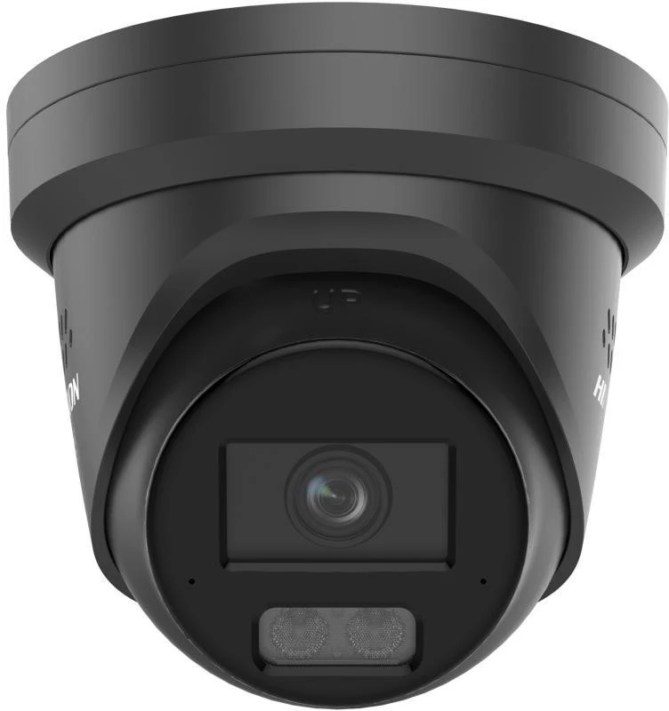 DS-2CD2367G3-LIS2UY/SL 2,8 mm JUODA PL 6 MP išmanioji tinklo kamera su hibridiniu apšvietimu ir „ColorVu“ Hikvision