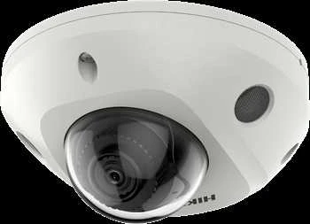 Hikvision mini kupolas DS-2CD2546G2-IWS F2.8 (balta, 4 MP, 30 m. IR, AcuSense)
