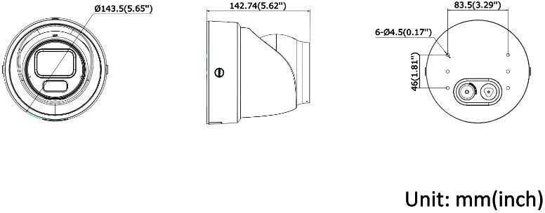 Hikvision Pro Series DS-2CD2H86G2H-IZSY(2.8-12MM)(EF) apsaugos stebėjimo kamera Bokštelis IP apsaugos kamera Lauke 3840 x 2160 pikseliai Lubos / siena