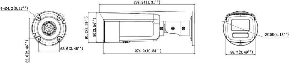 DS-2CD2T46G3-2IZY(2.8/4mm) Kamera IP HIKVISION