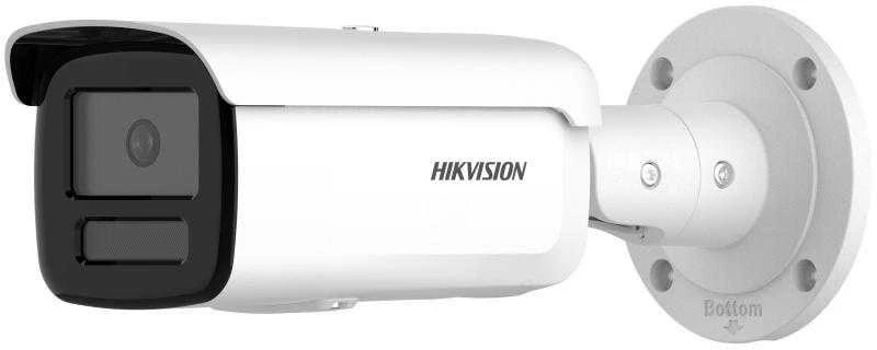 „Hikvision“ kulka DS-2CD2T47G2H-LIeF F4 (balta, 4 MP, 60 m. IR; 60 m. LED, hibridinė šviesa)