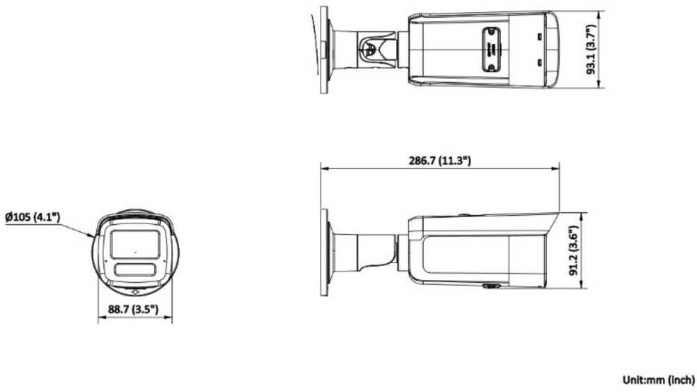 Hikvision IP Camera DS-2CD2T63G2-4LI (2.8mm)